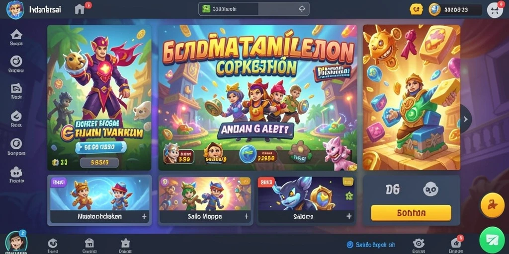 Mode multiplayer AKARTOTO yang seru dan kompetitif.