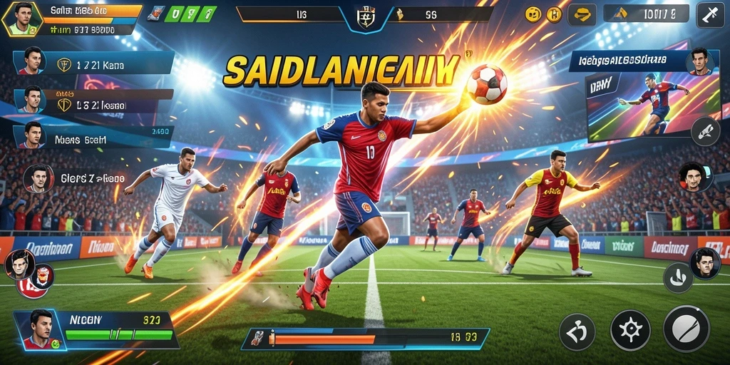 Game dengan grafik yang penuh warna dan menarik.