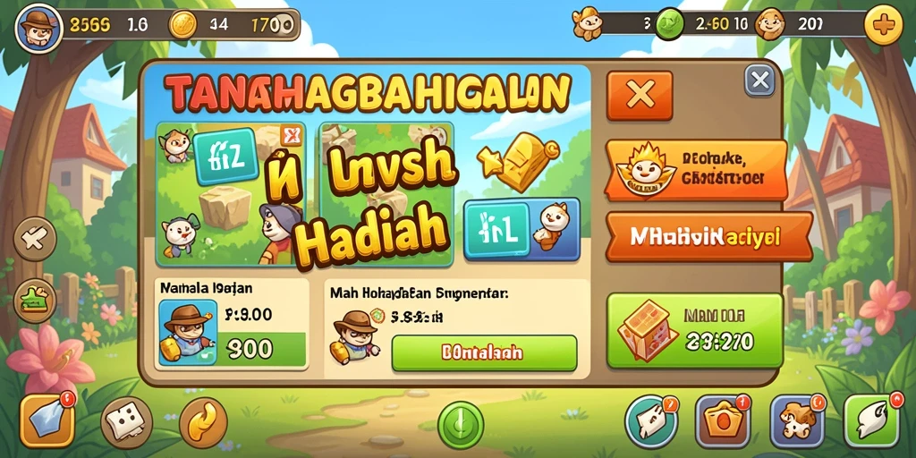 Berbagai mode permainan yang dapat dipilih sesuai selera.